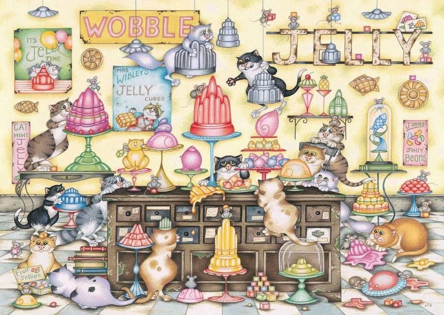 Crazy Cat's Jelly Jamboree 1000pc Puzzle