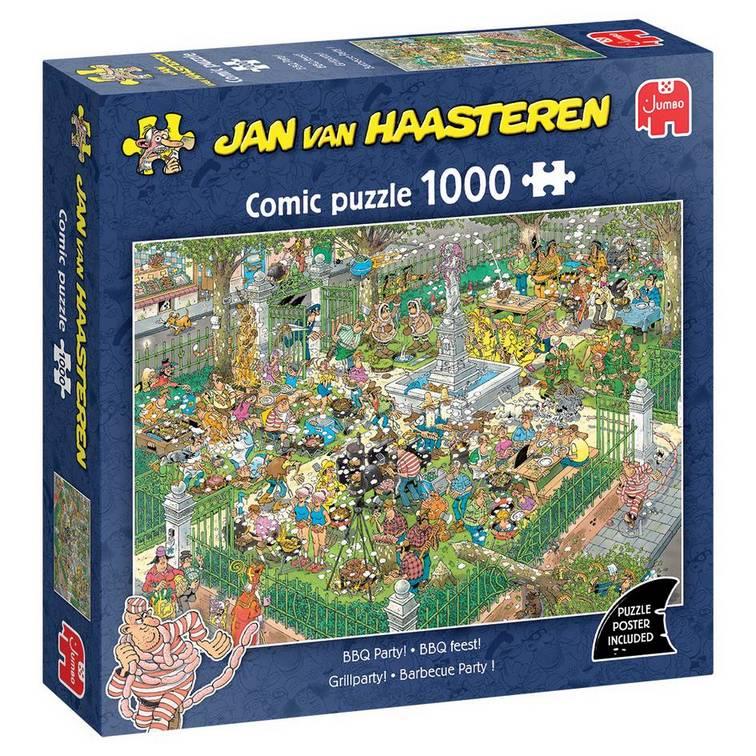 Jumbo Jan van Haasteren BBQ Party 1000 Piece Jigsaw Puzzle