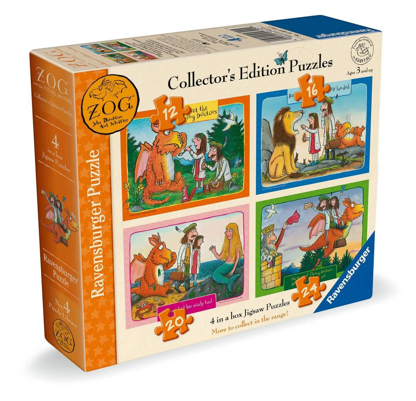 Ravensburger Zog and the Flying Doctors 4 in a Box Jigsaw Puzzle