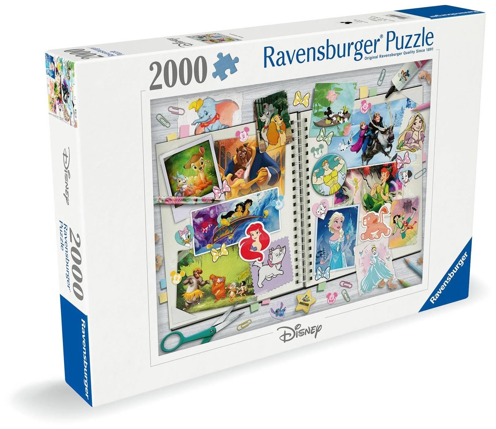 Ravensburger Disney Scrapbook 2000 Piece Jigsaw Puzzle