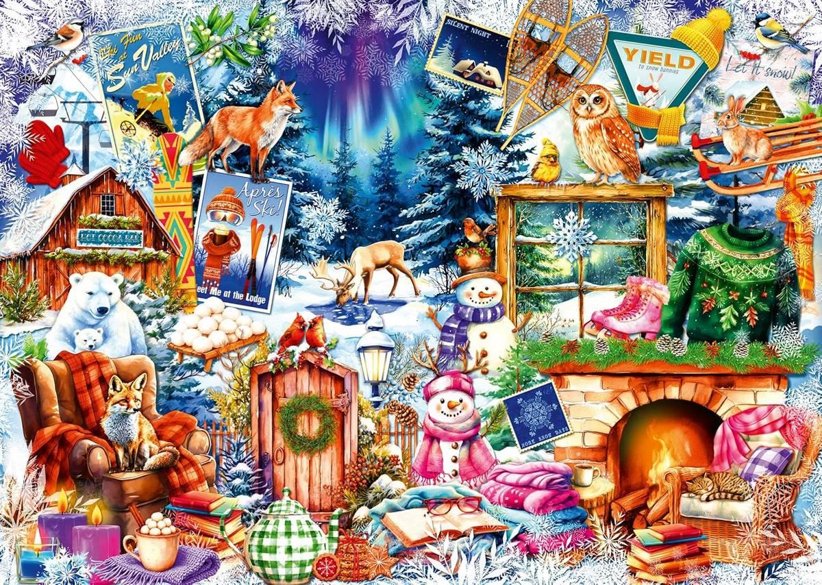 Ravensburger Winter Frost 500 Piece Jigsaw Puzzle