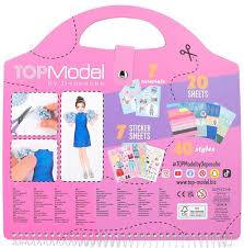 TOPModel Dress Me Up Collage Book