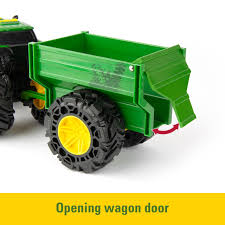 John Deere Monster Treads Tractor With Wagon