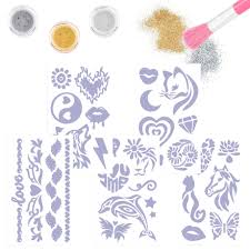 TOPModel Glitter Tattoo Set