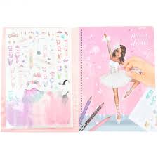 TOPModel Create your Own Colouring Book Ballet