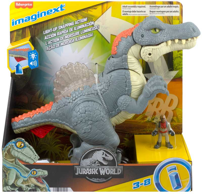 Imaginext Jurassic World Ultra Snap Spinosaurus