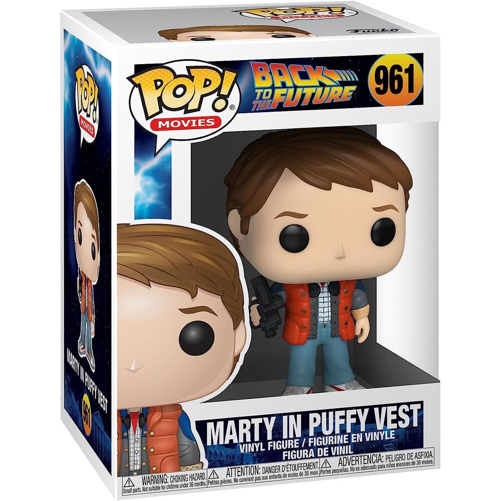 Funko POP! Movies: Back to the Future - Marty in Puffy Vest