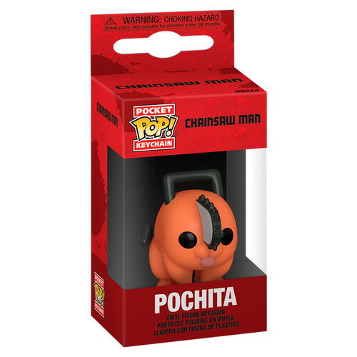 Funko POP! Keychain: Chainsaw Man - Pochita