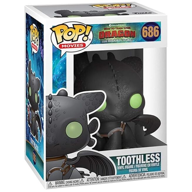 Funko POP! Movies: How To Train Your Dragon 3 - Toothless Vinyl Figure