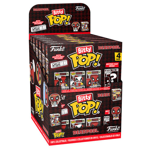 Asst Bitty POP Deadpool 4 pack