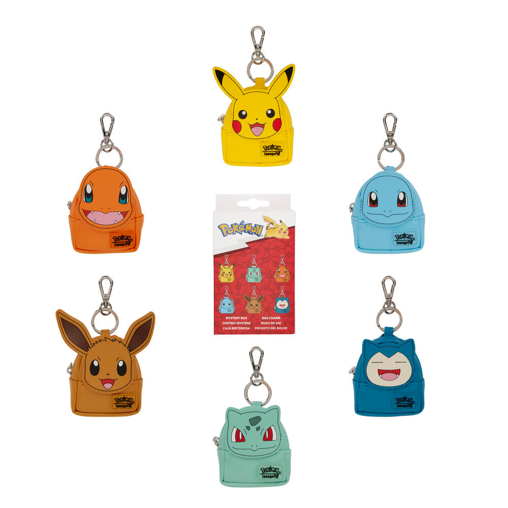 Loungefly Pokémon Mystery Mini Backpack Bag Charm