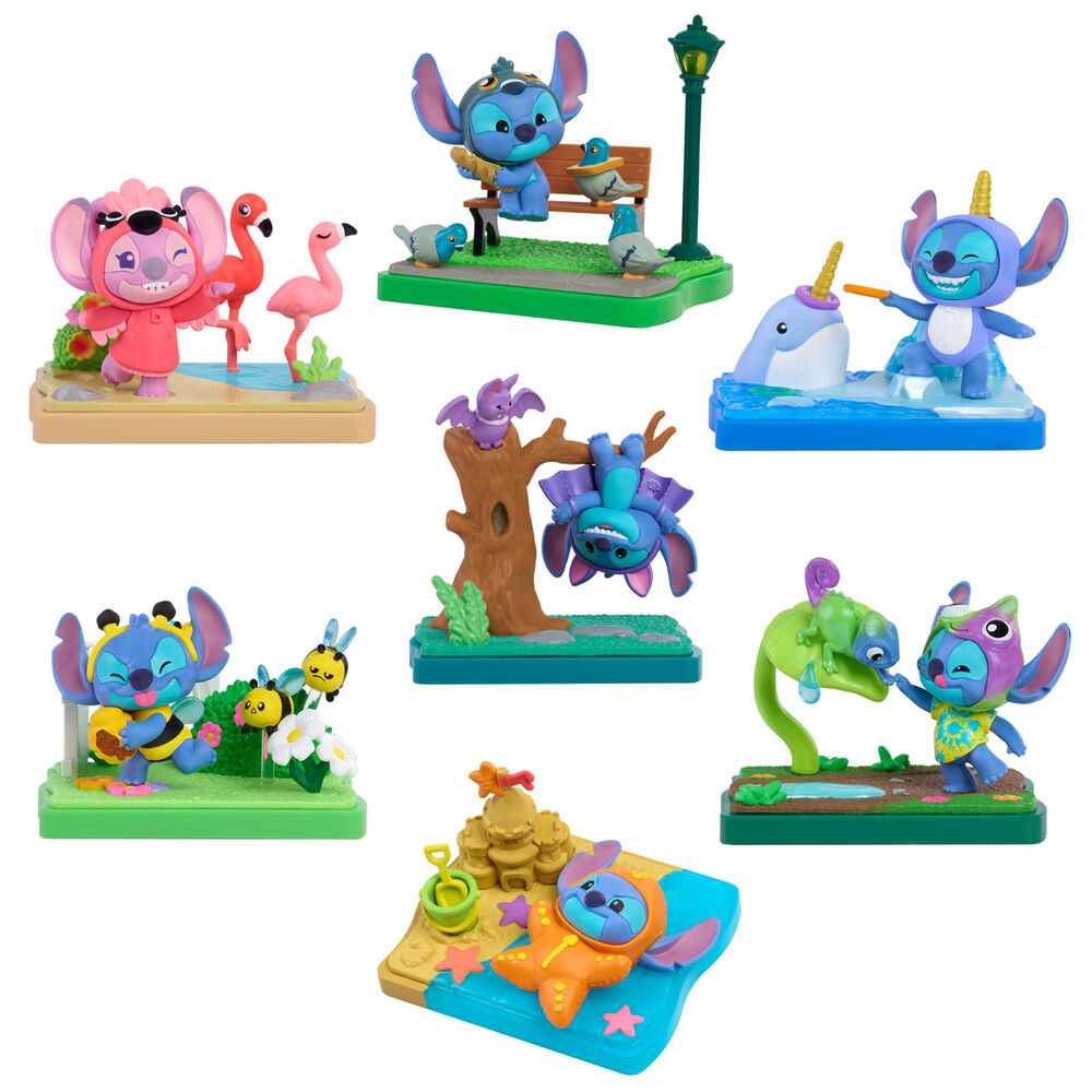 Happy Haul Stitch Goes Wild Scene Setters Blind Box