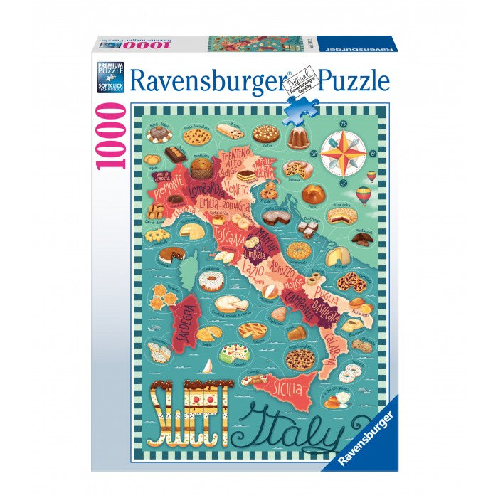 Ravensburger Sweet Italy 1000 Piece Jigsaw Puzzle