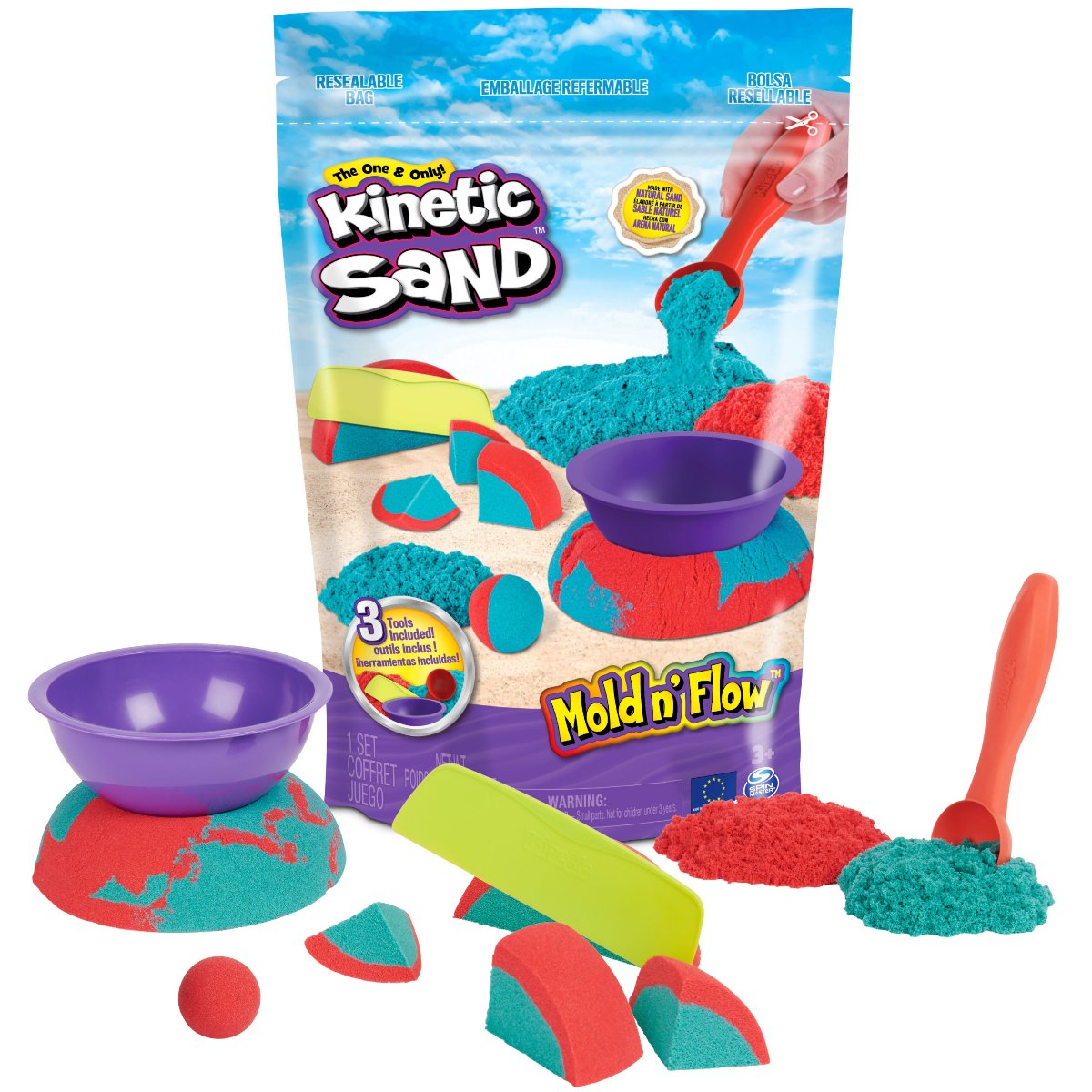 Kinetic Sand Mould And Flow
