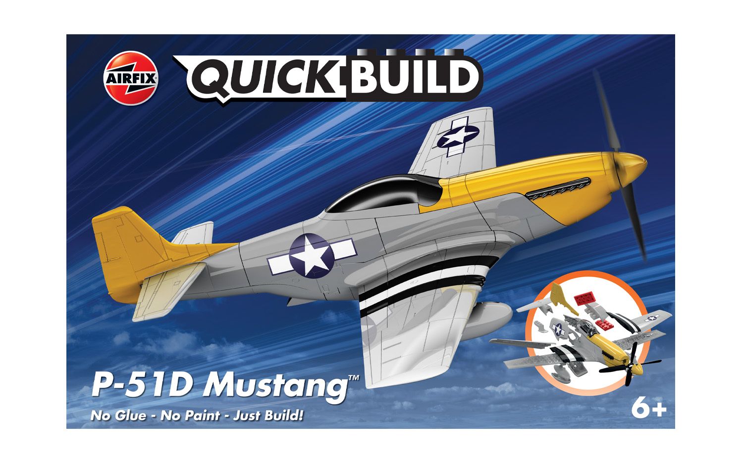 Airfix QUICKBUILD P-51D Mustang