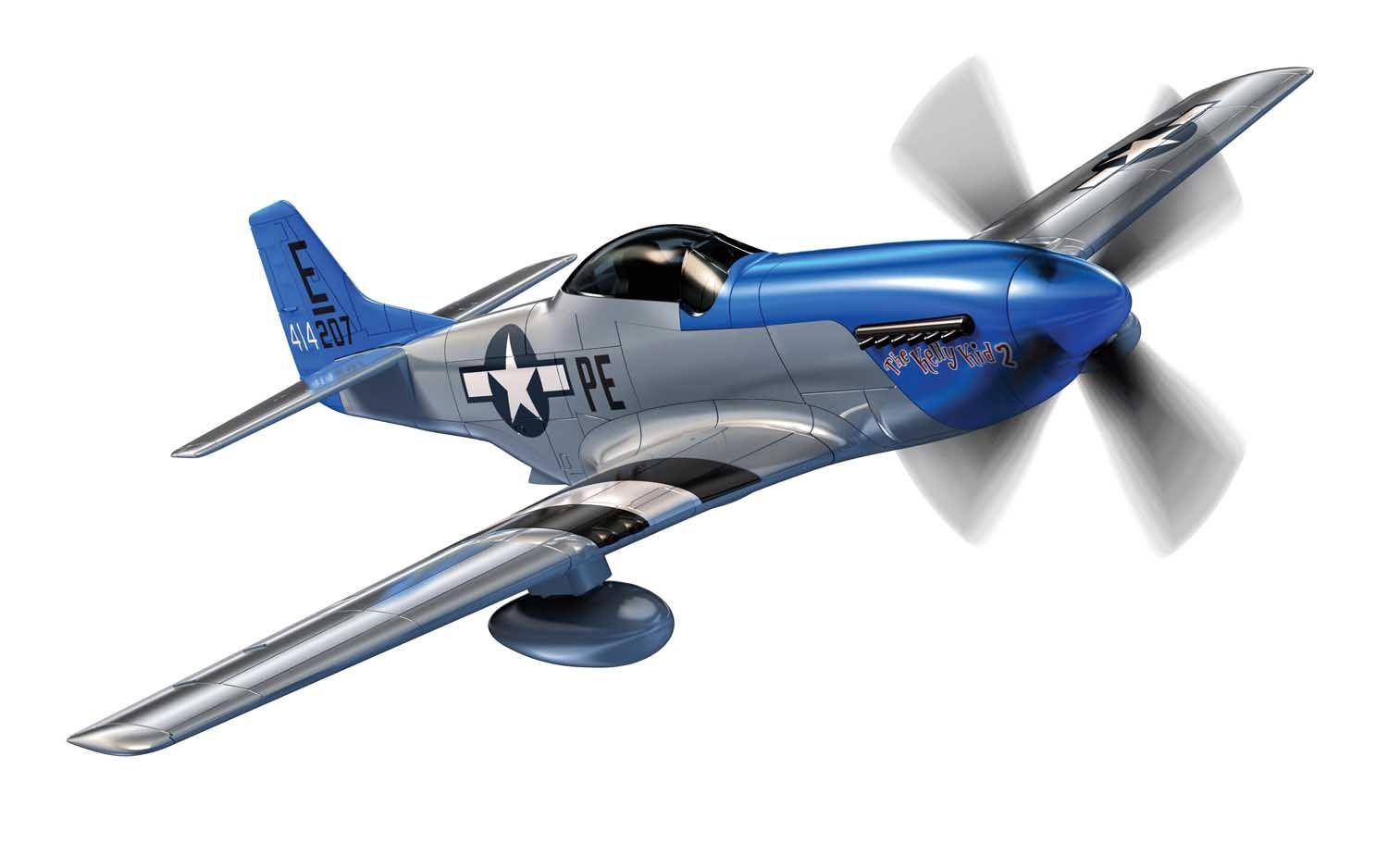 Airfix QUICKBUILD D-Day P-51D Mustang