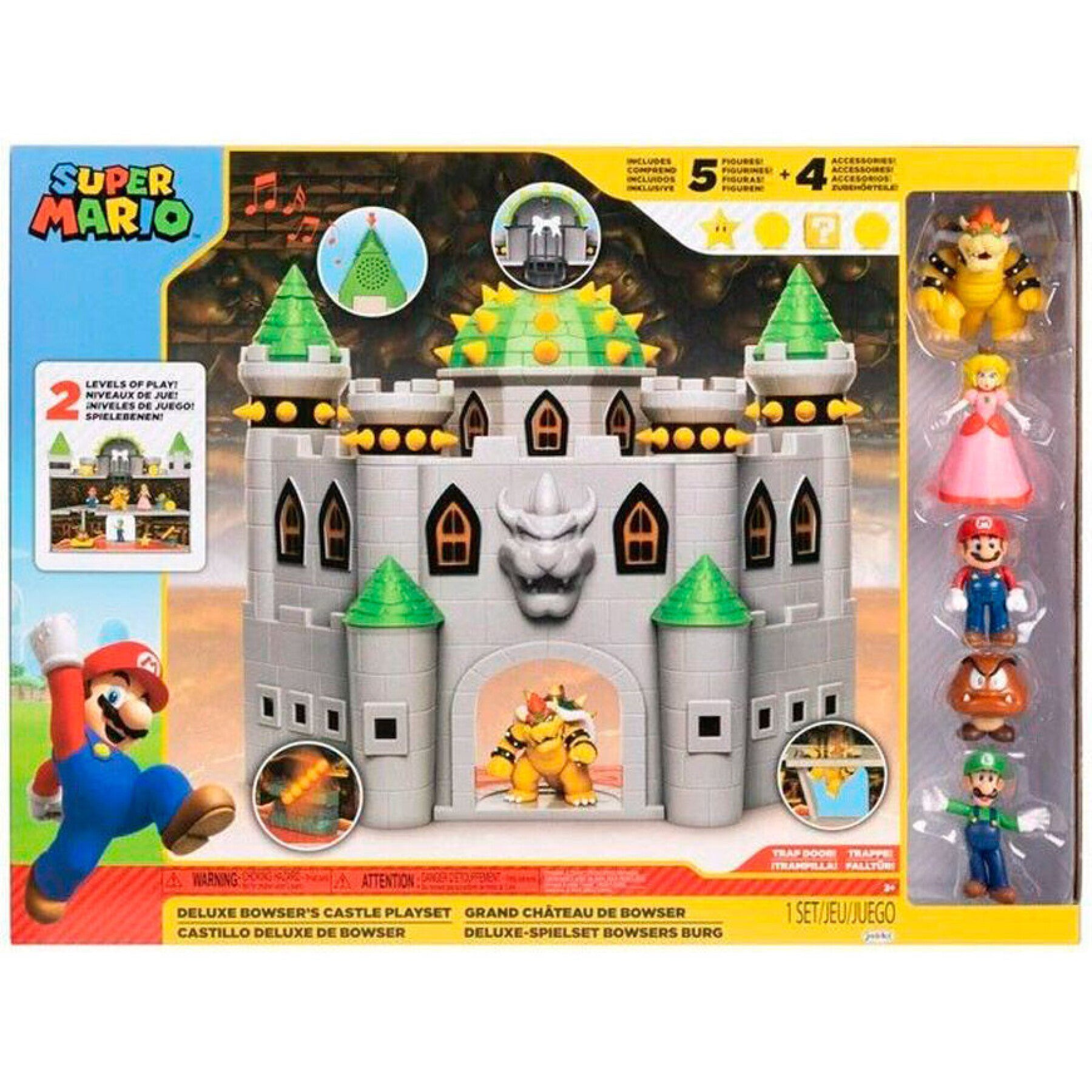 Deluxe Bowsers Castle Set
