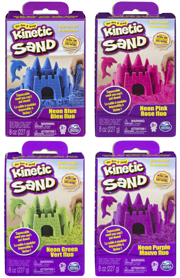 Kinetic Sand 8Oz Sand Box Asst