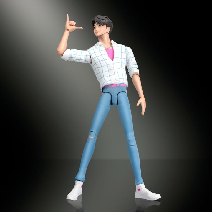K-Pop Demon Hunters Jinu Action Figure