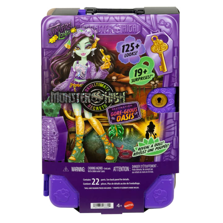 Mattel Monster High Skulltimate Secrets Gore-Geous Oasis Doll Jinafire Long