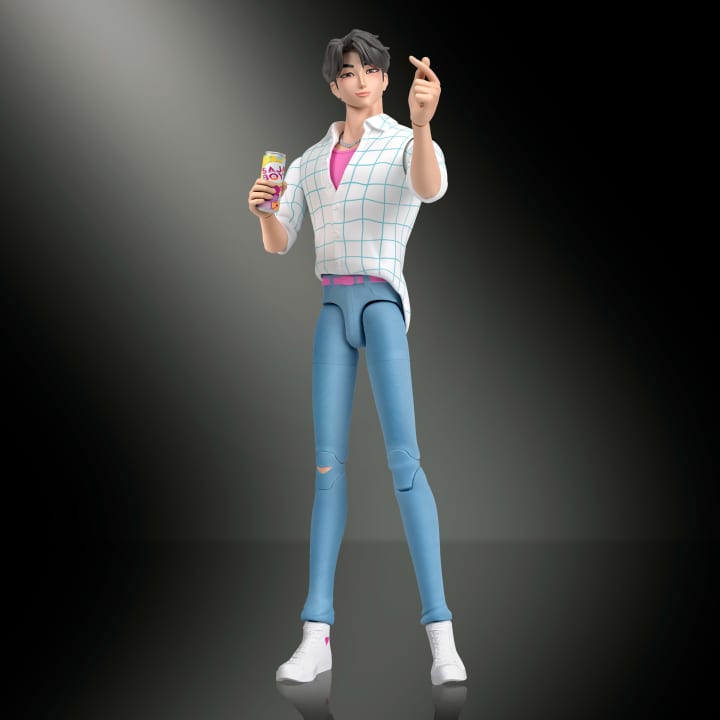 K-Pop Demon Hunters Jinu Action Figure