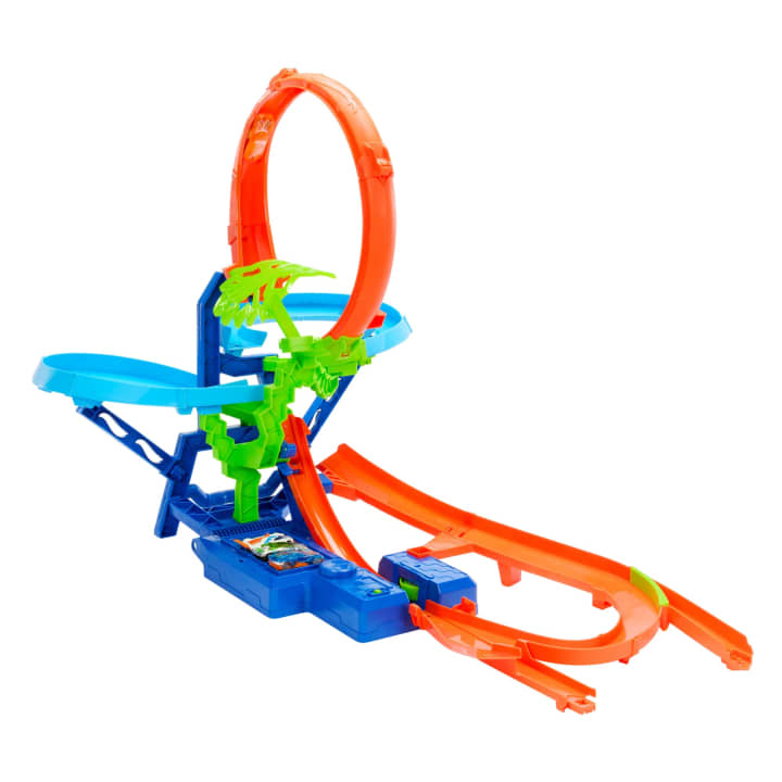 Hot Wheels Stunt Tracks Motorised Big Air Crash