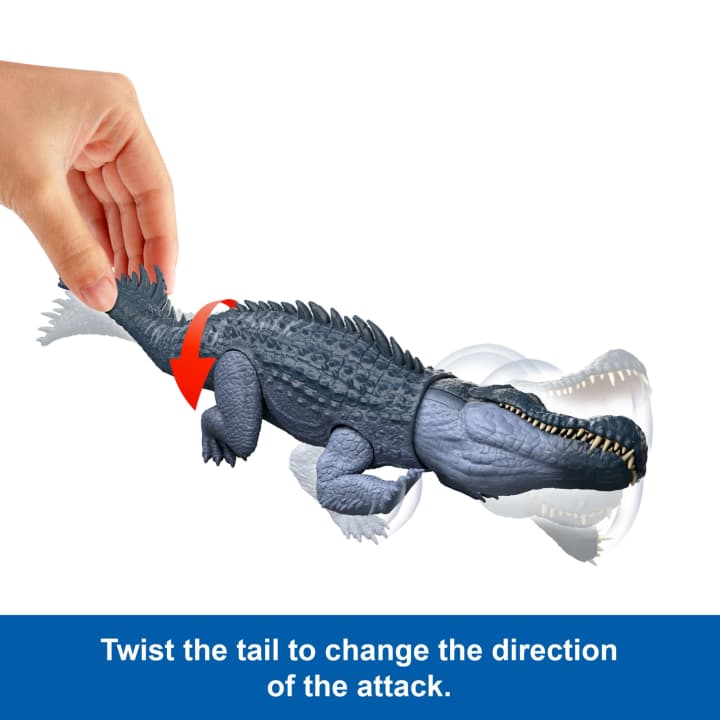 Jurrasic World Rebirth Gigantic Thrashers Purussaurus