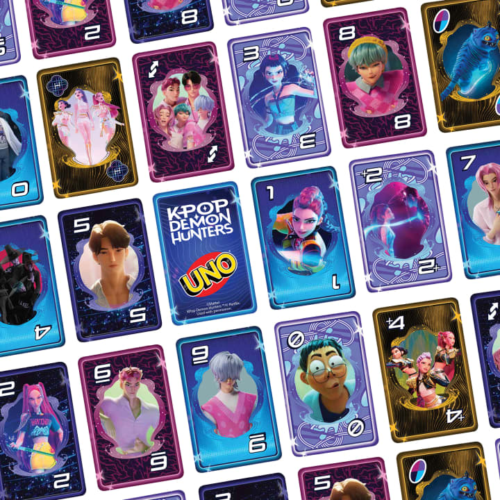 UNO K-Pop Demon Hunters Card Game
