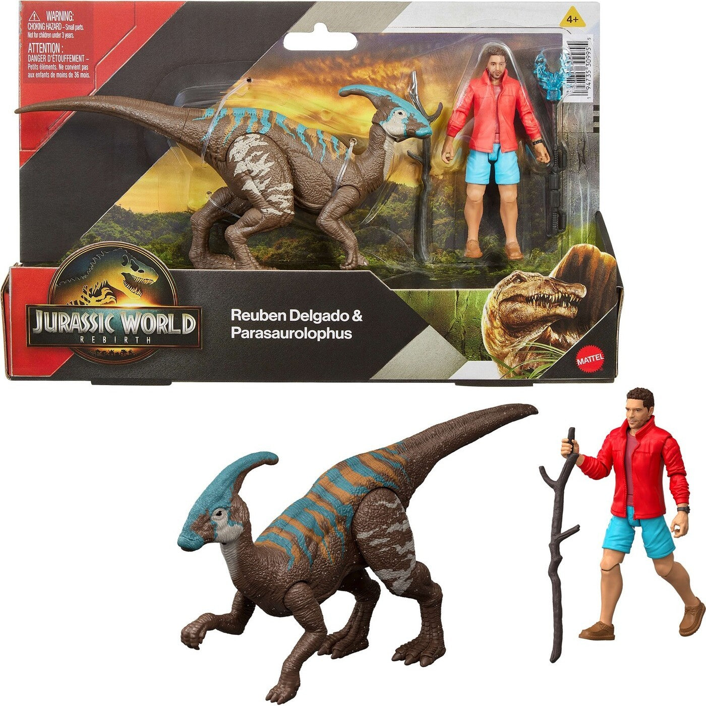 Jurassic World Saga Human & Dino Pack Assortment