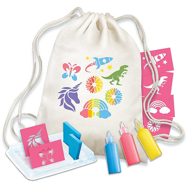 Kidzmaker Stencil Backpack Printing