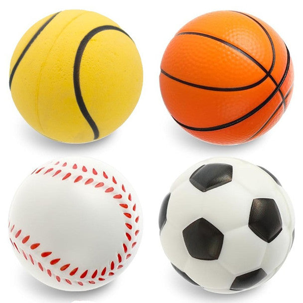 63mm Bouncy Sponge Balls Asst