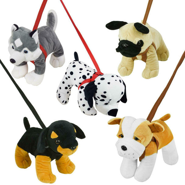Dogs On Lead 4 Assorted