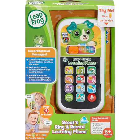 Leapfrog Scout's Ring & Record Learning Phone