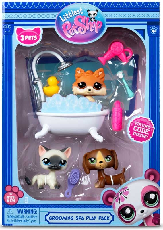 Littlest Pet Shop Grooming Spa Pack