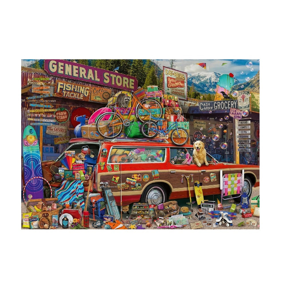 Family Vacation 1000pc puzzle