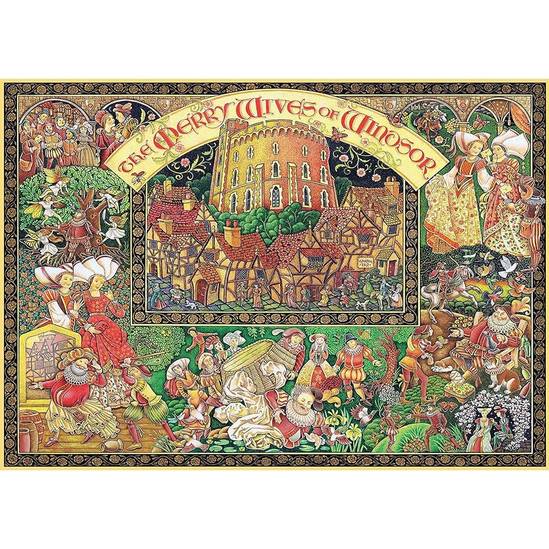 Ravensburger Windsor Wives 1000 Piece Jigsaw Puzzle