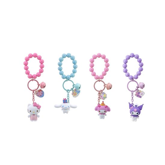 Hello Kitty Keychain Bracelet Celebration Asst