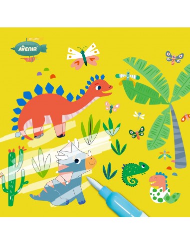 Magic Water Painting Dinosaur