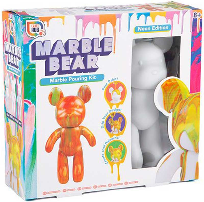 Marble Bear 23Cm Asst