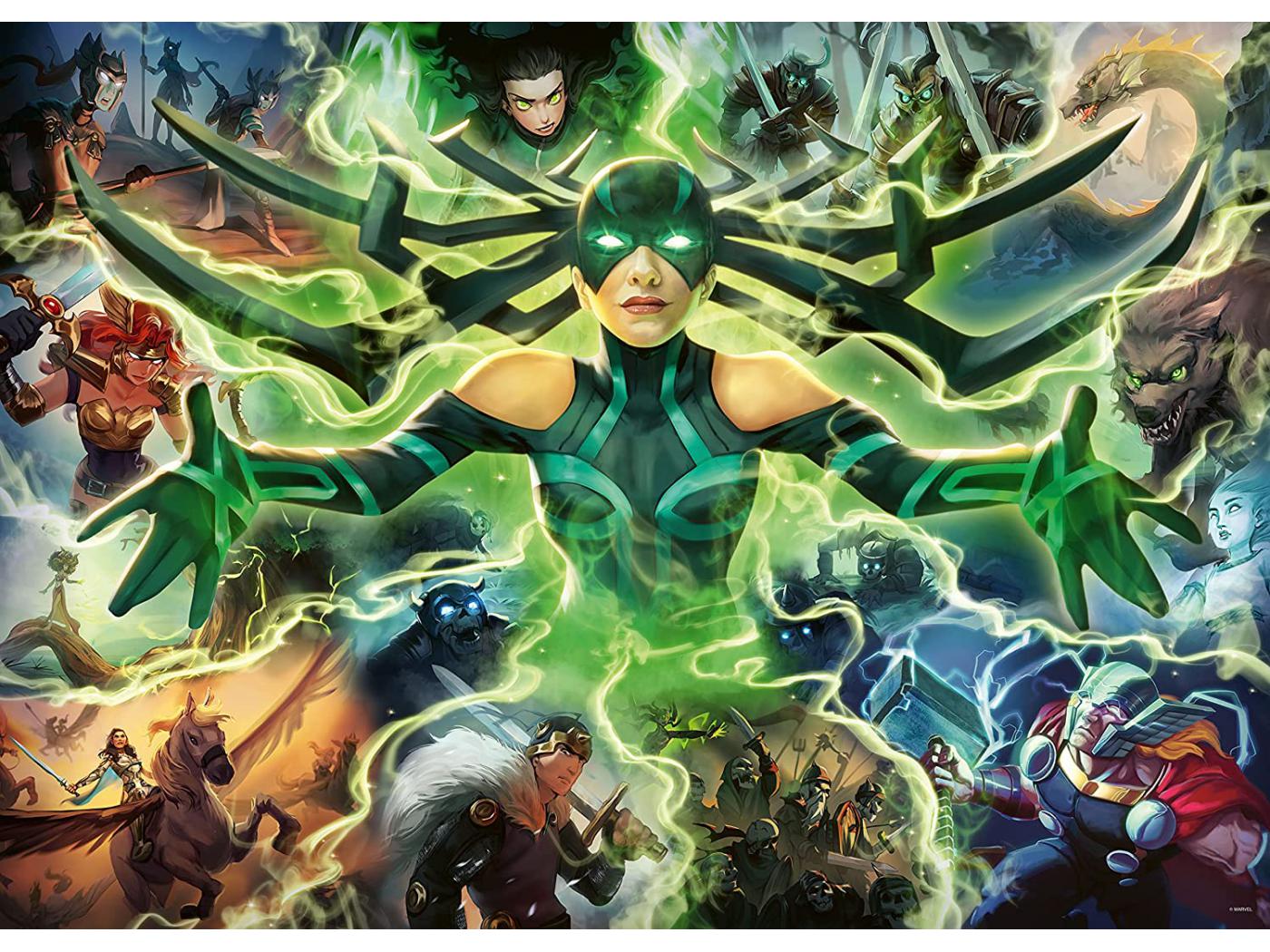 Marvel Villainous: Hela 1000pc puzzle