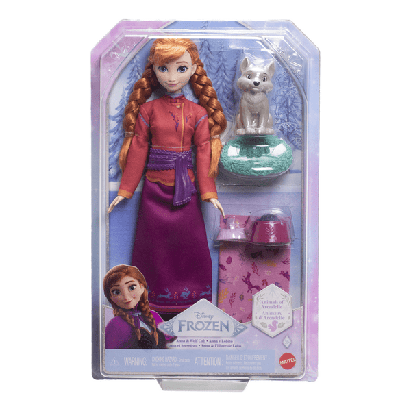 Disney Frozen Anna & Baby Wolf