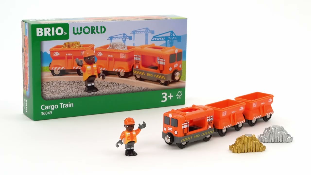 BRIO Gold Cargo Train