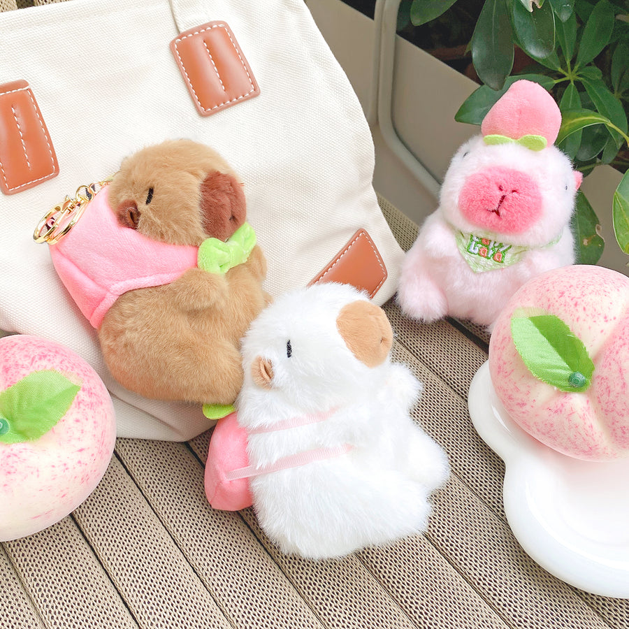 Mima Fluffy Capybara Days Keyring Asst
