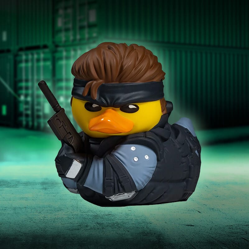 TUBBZ Metal Gear Solid Solid Snake Collectible Duck Figure