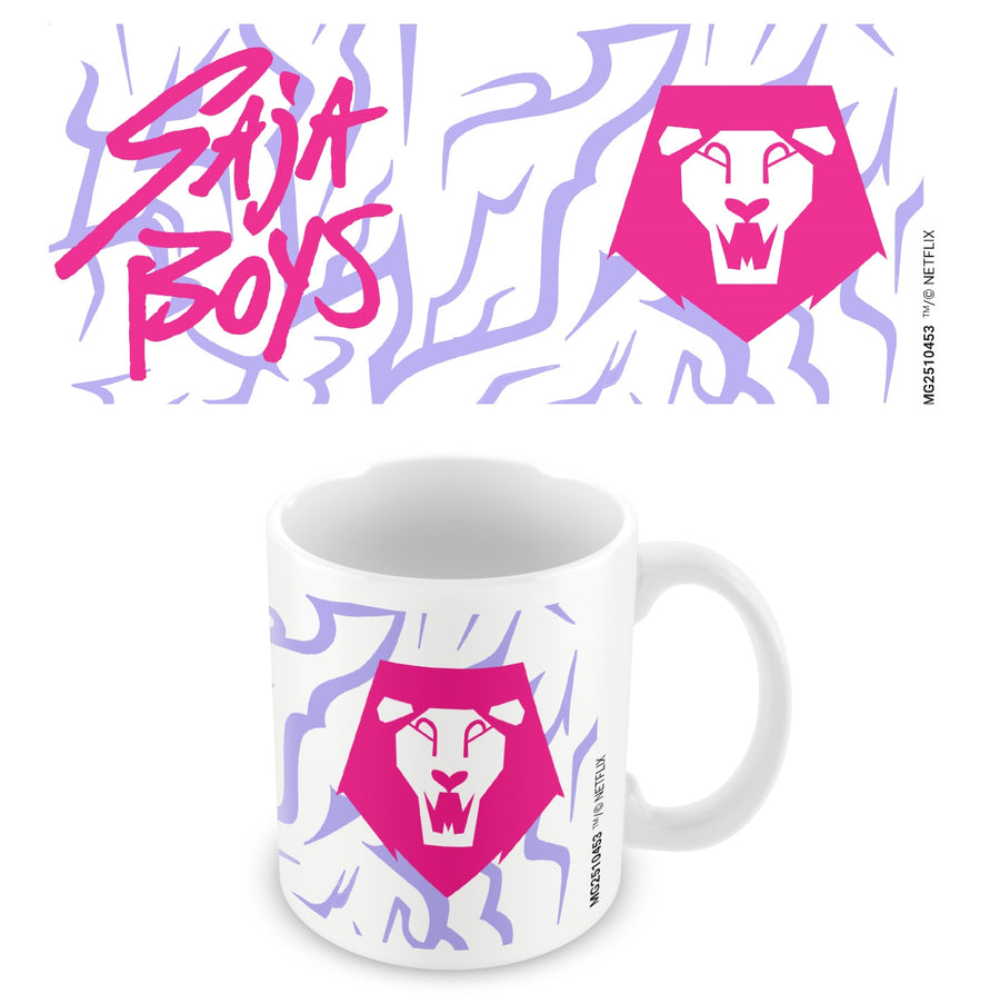 K-POP Demon Hunters (Saja Boys Logo) White Ceramic Mug