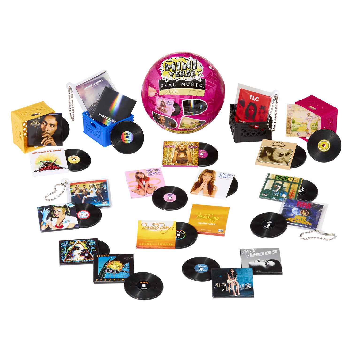 MGA's Miniverse Real Music Vinyls Mini Collectible Kit