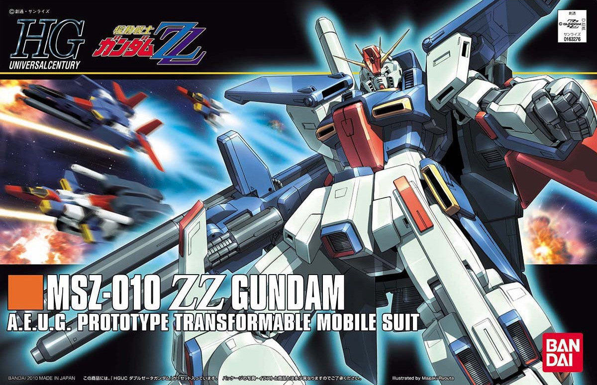 Gundam High Grade Universal Century 1/144 ZZ Model Kit