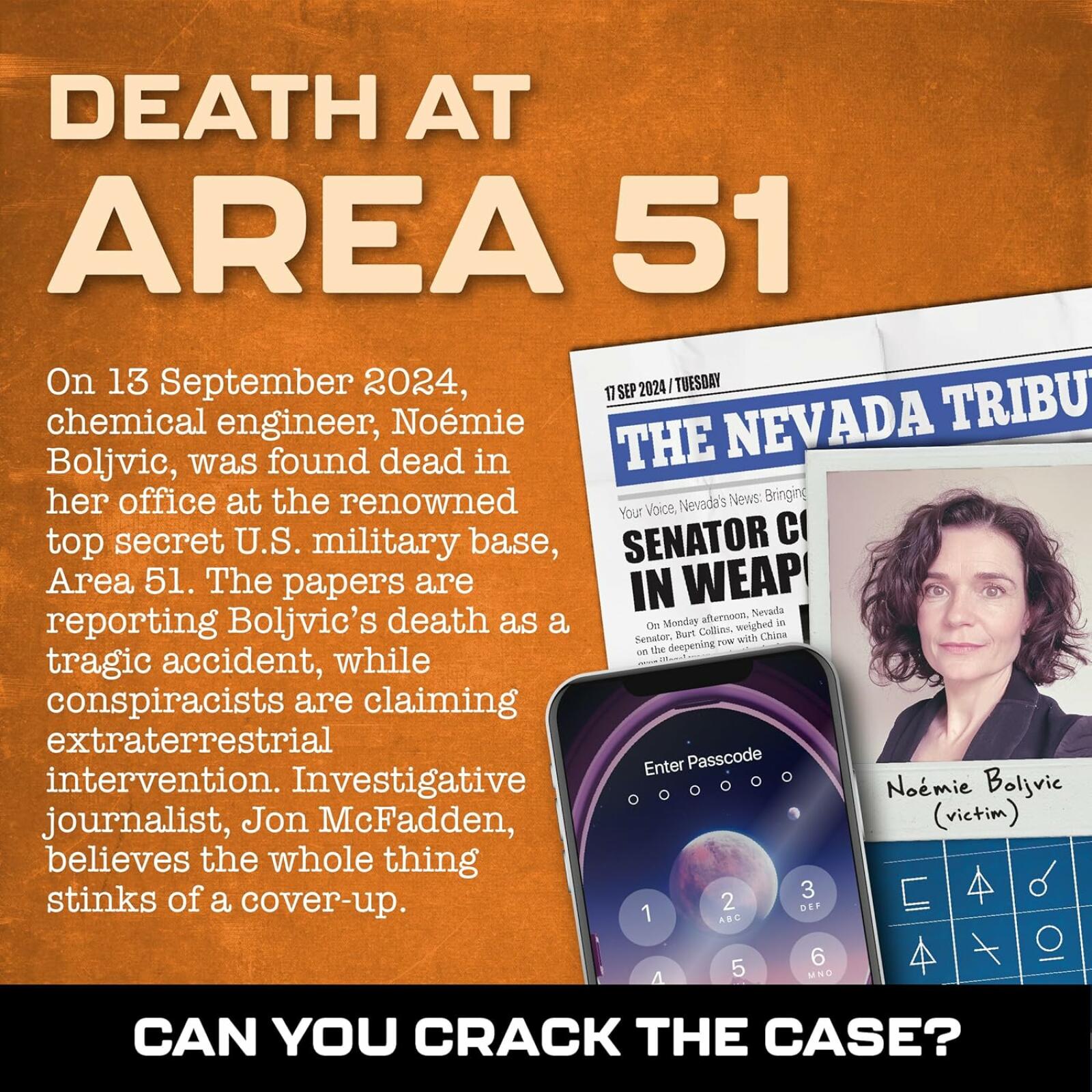Murder Mystery Cases Area 51