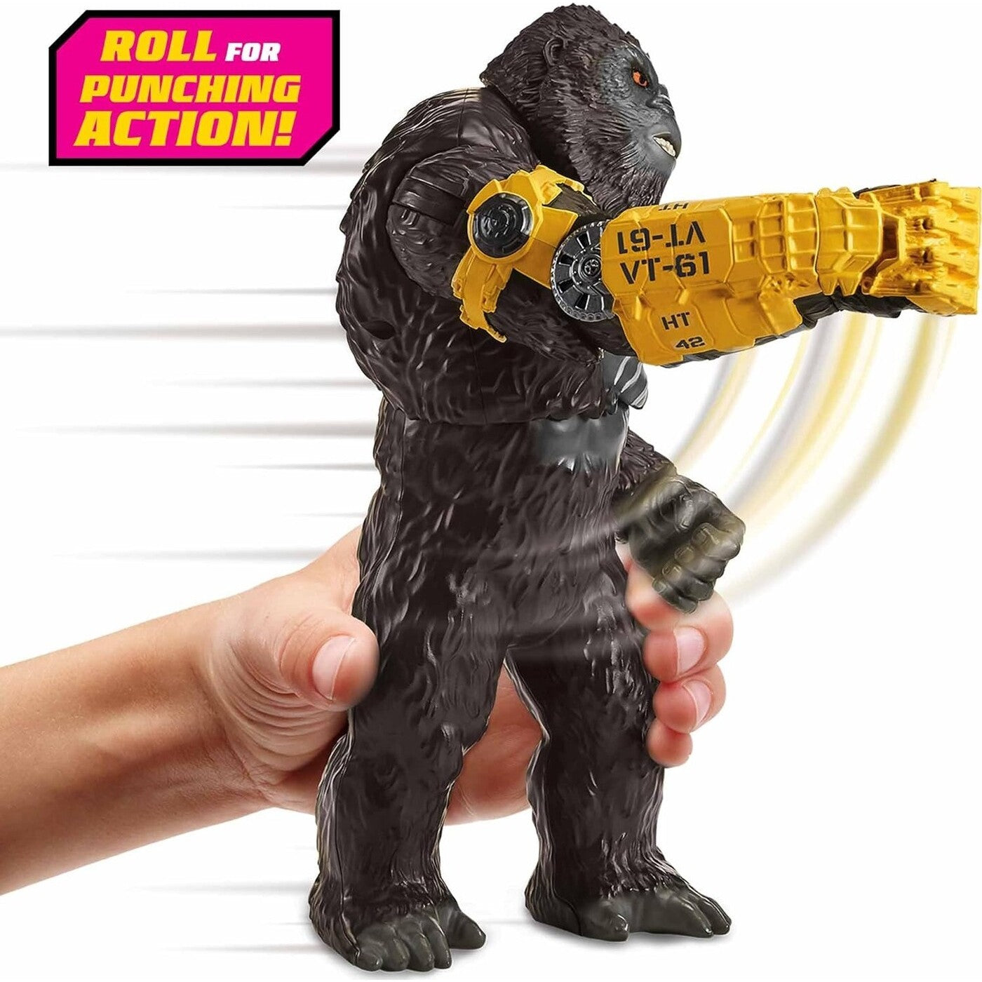 MonsterVerse 11 inch Giant Kong Roll & Battle Punch