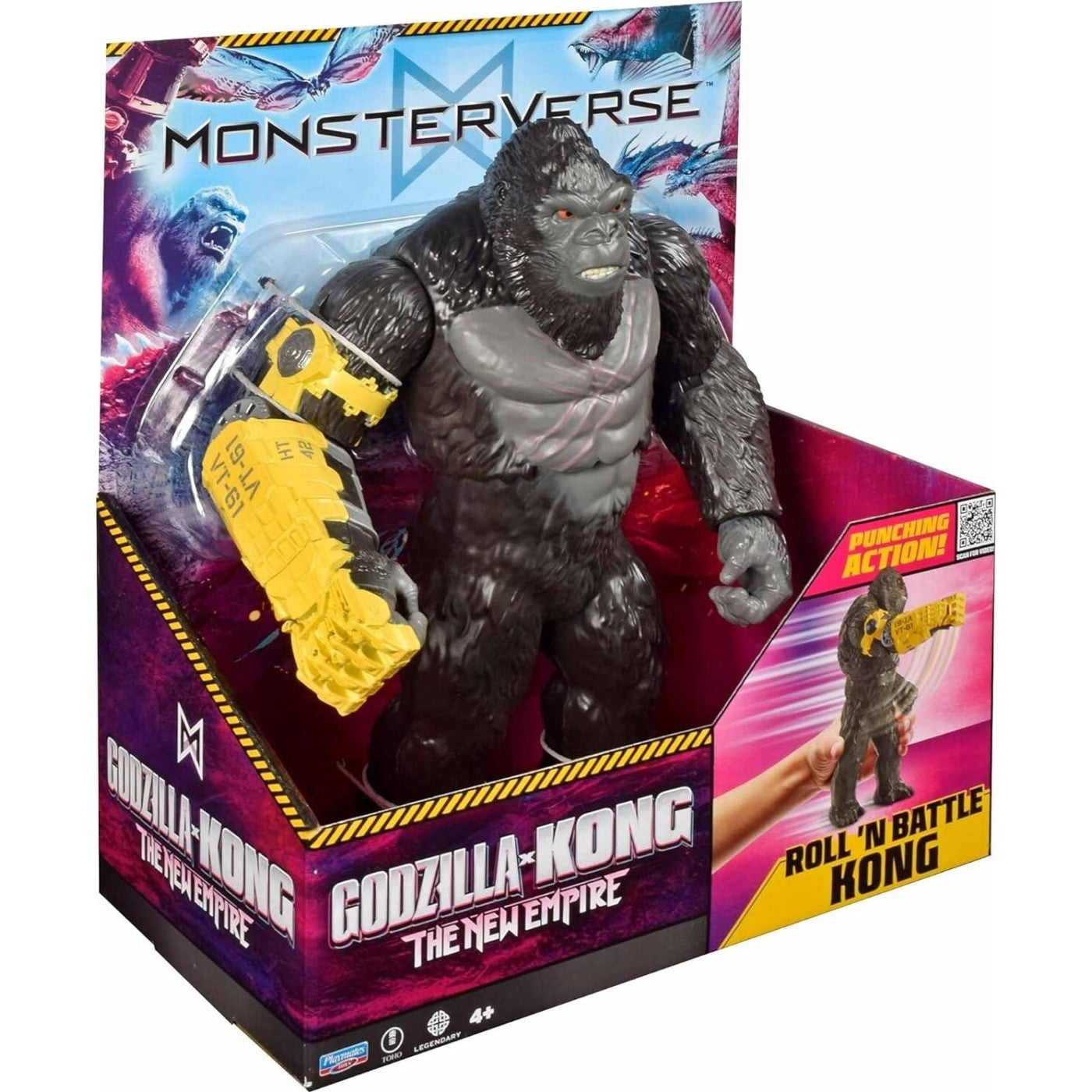 MonsterVerse 11 inch Giant Kong Roll & Battle Punch
